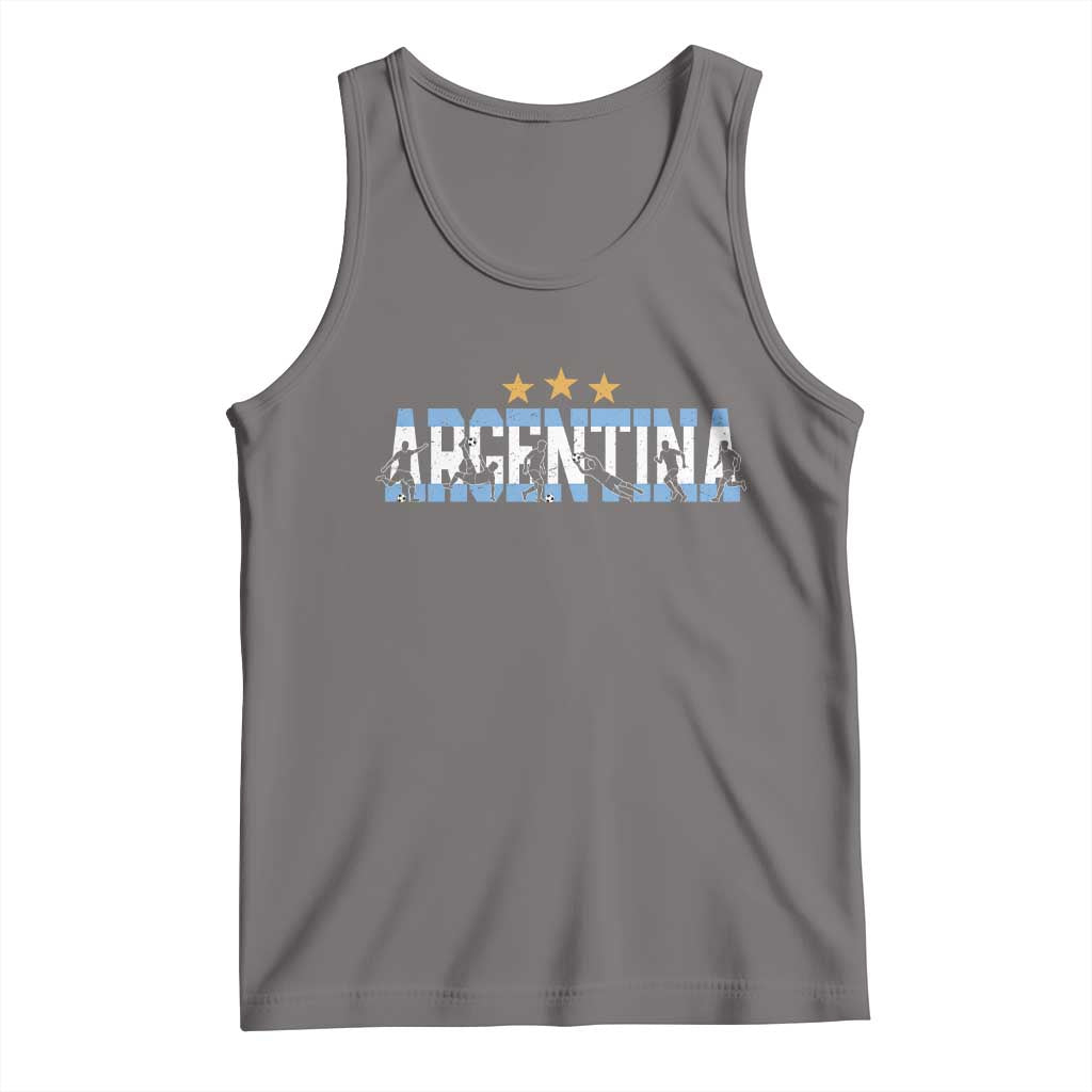 Proud Argentina Futbol Supporter National Pride Gift Tank Top