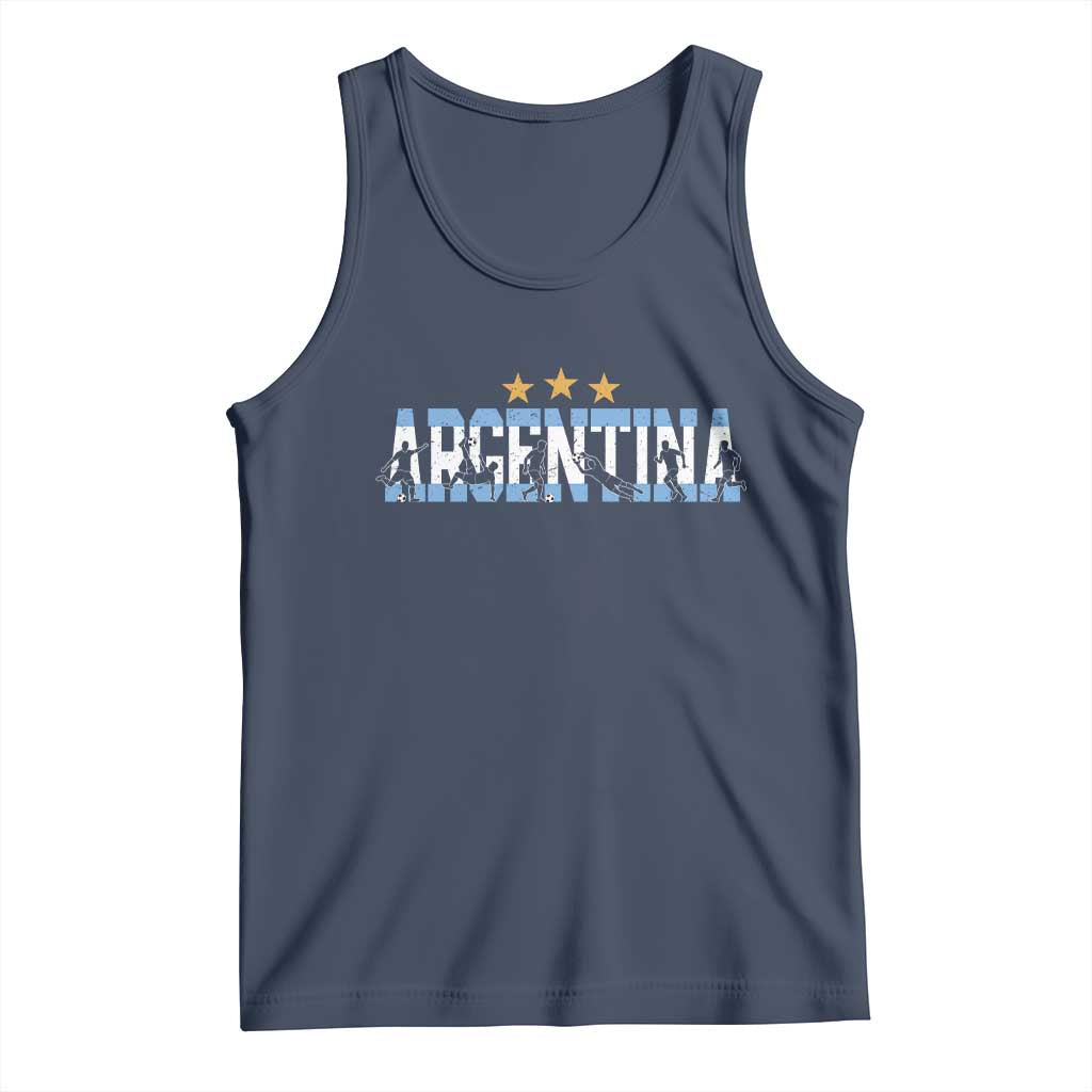 Proud Argentina Futbol Supporter National Pride Gift Tank Top