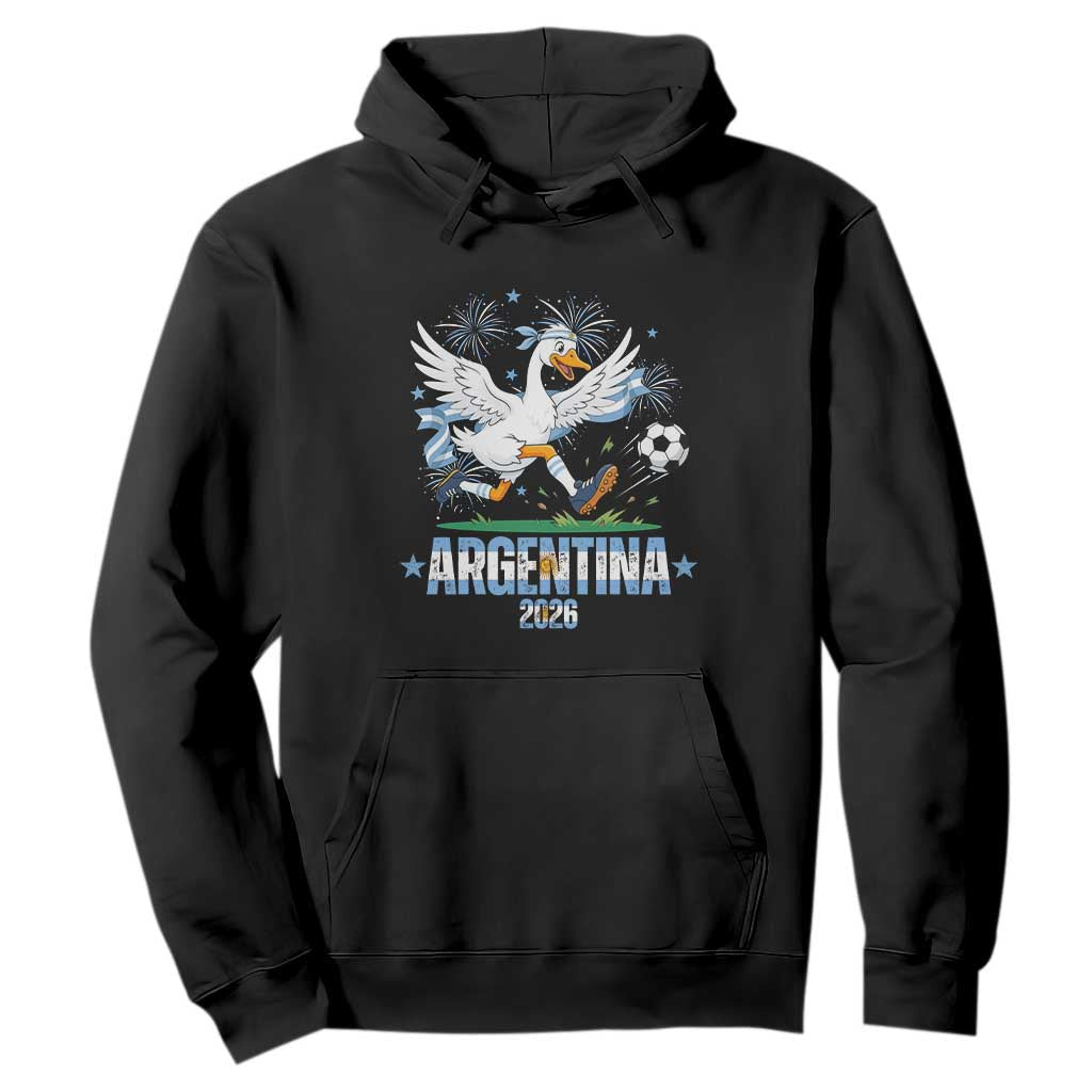 Funny Argentina Soccer Goose Hoodie Football Fan Graphic