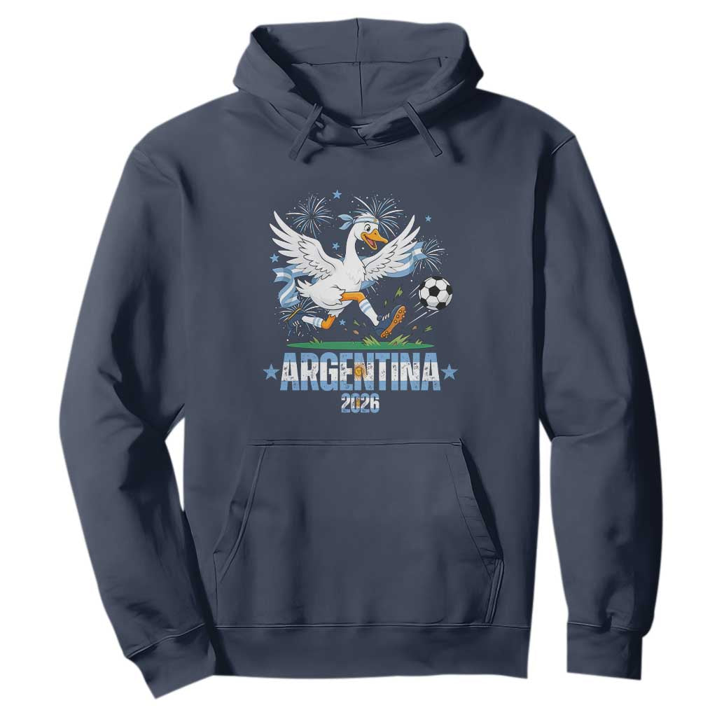 Funny Argentina Soccer Goose Hoodie Football Fan Graphic