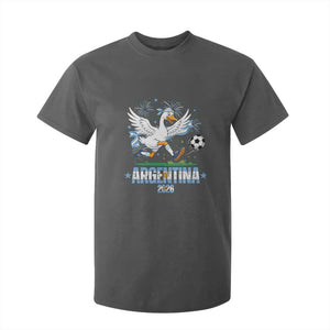 Funny Argentina Soccer Goose T Shirt For Kid Football Fan Graphic
