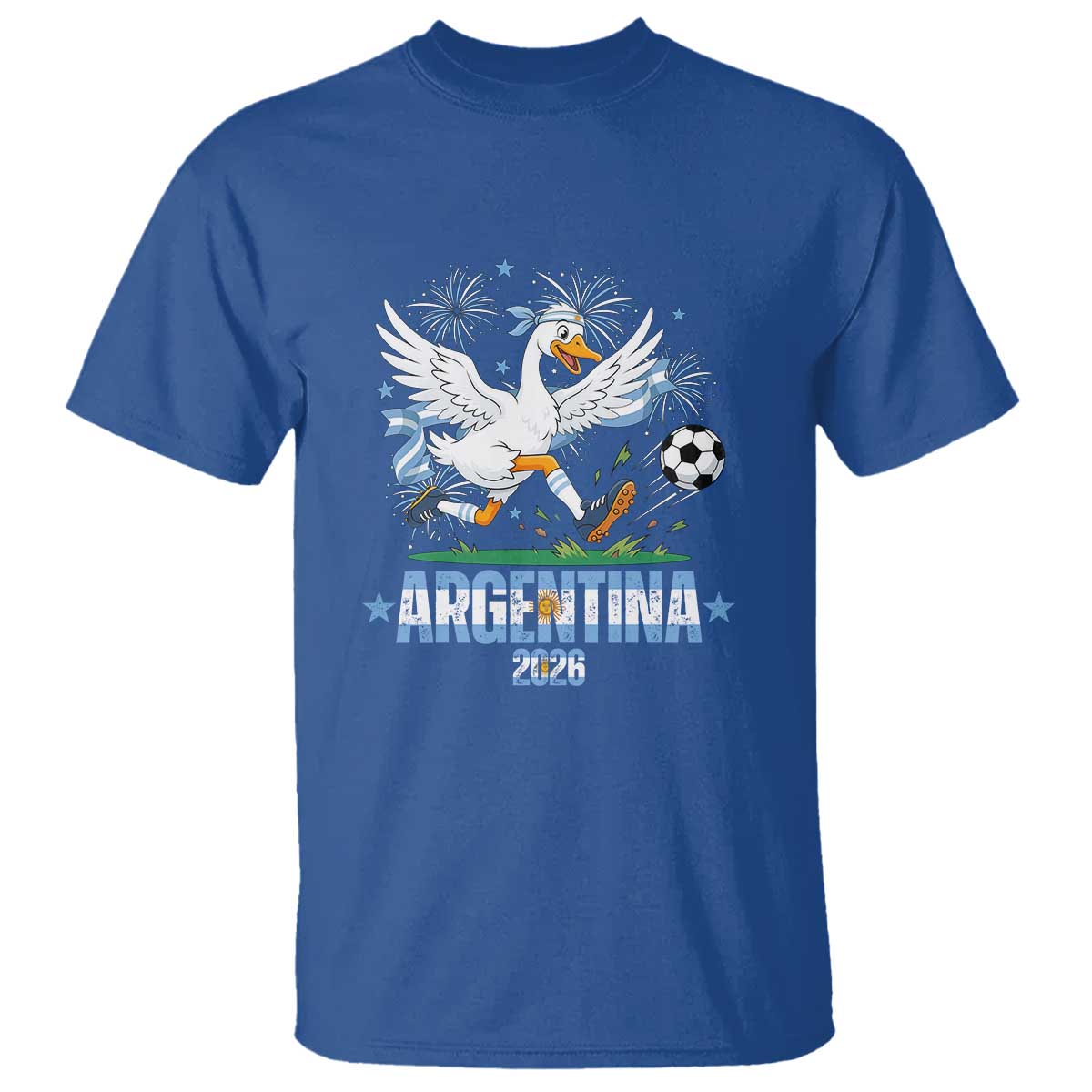 Funny Argentina Soccer Goose T Shirt Football Fan Graphic