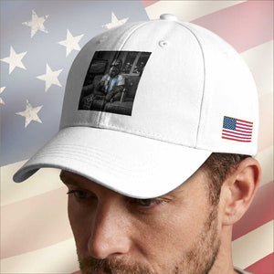 Funny Bigfoot Watching Soccer Baseball Cap Argentina Futbol Fan