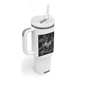Funny Bigfoot Watching Soccer Tumbler With Handle Argentina Futbol Fan