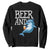 Dolphin And Beer Lover Funny Beach Life Gift Sweatshirt TS12 Black Print Your Wear