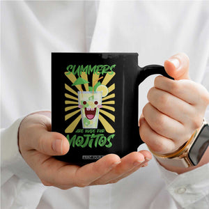 Summers Are Made For Mojitos Coffee Mug Funny Vacation Cocktail TS12 Print Your Wear
