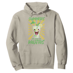 Summers Are Made For Mojitos Hoodie Funny Vacation Cocktail TS12 Sand Print Your Wear