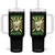 Summers Are Made For Mojitos Tumbler With Handle Funny Vacation Cocktail TS12 One Size: 40 oz Black Print Your Wear