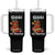 Shhh I Am Reading Tumbler With Handle Funny Dragon Reading Book TS12 One Size: 40 oz Black Print Your Wear