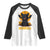 Black Cat Halloween Raglan Shirt Meowcula Cute Smilling With Bat TS12 White Black Print Your Wear