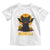 Black Cat Halloween Toddler T Shirt Meowcula Cute Smilling With Bat TS12 White Print Your Wear