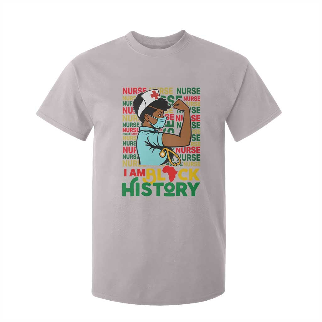 Nurse African American T Shirt For Kid I Am Black History Strong Feminism TS12 Ice Gray Print Your Wear