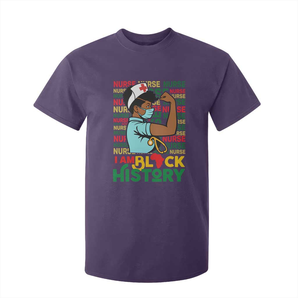 Nurse African American T Shirt For Kid I Am Black History Strong Feminism TS12 Purple Print Your Wear