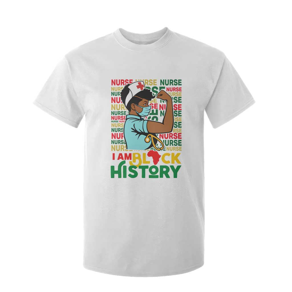 Nurse African American T Shirt For Kid I Am Black History Strong Feminism TS12 White Print Your Wear