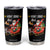 Funny Christmas Cat Tumbler Cup Meowy Catmas Santa Sleigh Xmas TS12 Black Print Your Wear