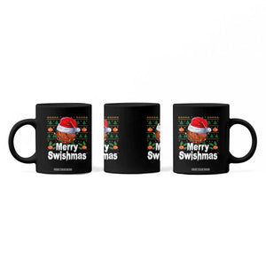 Basketball Christmas Coffee Mug Funny Merry Swishmas Sports TS12 Print Your Wear