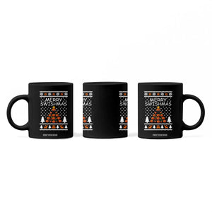 Basketball Merry Swishmas Coffee Mug Christmas Tree Sports TS12 Print Your Wear
