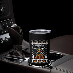 Basketball Merry Swishmas Tumbler Cup Christmas Tree Sports TS12 Print Your Wear