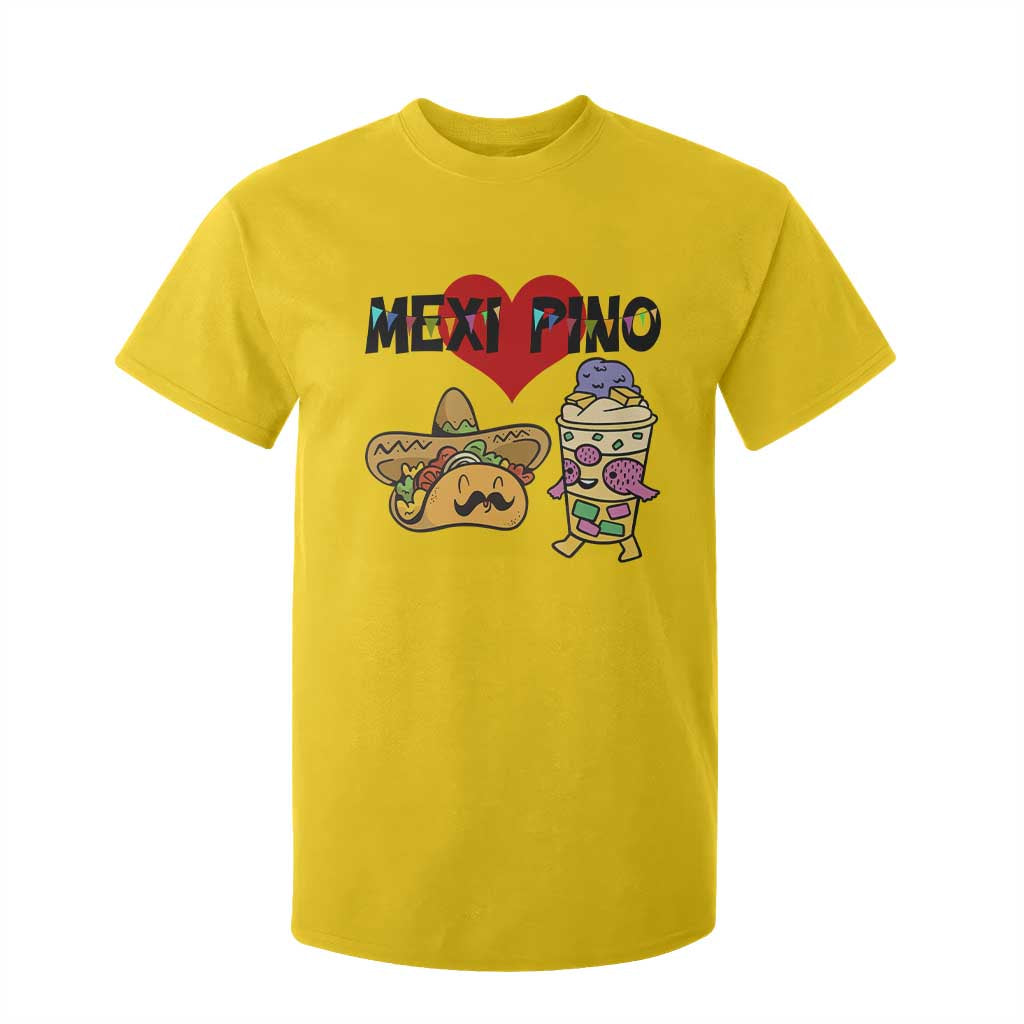 Mexican Filipino Food Lover T Shirt For Kid Tacos Lover And Halo Halo TS12 Daisy Print Your Wear