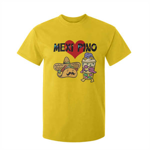Mexican Filipino Food Lover T Shirt For Kid Tacos Lover And Halo Halo TS12 Daisy Print Your Wear