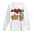 Mexican Filipino Food Lover Long Sleeve Shirt Tacos Lover And Halo Halo TS12 White Print Your Wear