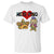Mexican Filipino Food Lover T Shirt Tacos Lover And Halo Halo TS12 White Print Your Wear