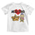 Mexican Filipino Food Lover Toddler T Shirt Tacos Lover And Halo Halo TS12 White Print Your Wear