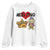 Mexican Filipino Food Lover Youth Sweatshirt Tacos Lover And Halo Halo TS12 White Print Your Wear