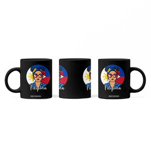 Philippines Girl Coffee Mug Filipina Philippines Flag Filipino Pride TS12 Print Your Wear