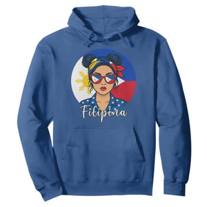 Philippines Girl Filipina Hoodie Flag Filipino Pride TS12 Royal Blue Print Your Wear