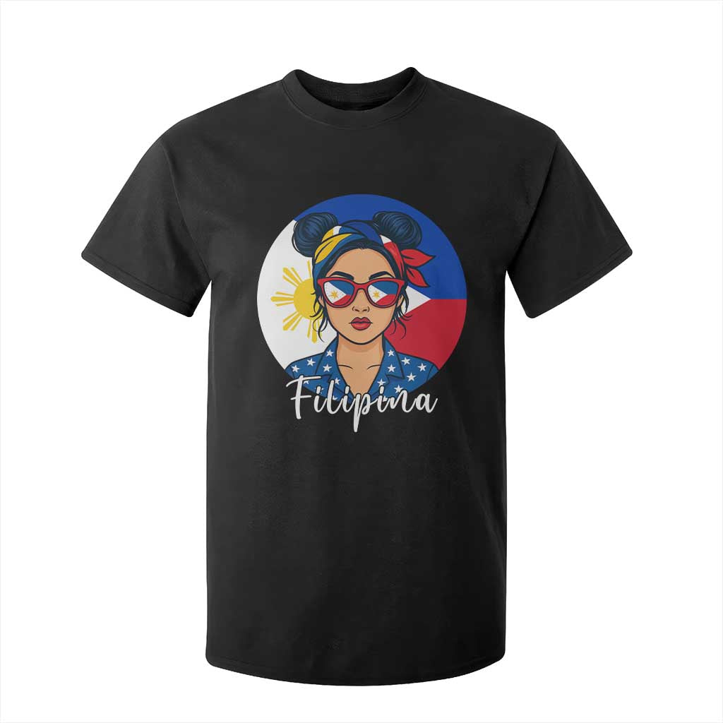 Philippines Girl Filipina T Shirt For Kid Flag Filipino Pride TS12 Black Print Your Wear