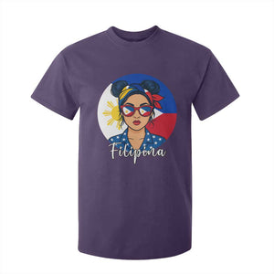 Philippines Girl Filipina T Shirt For Kid Flag Filipino Pride TS12 Purple Print Your Wear