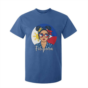 Philippines Girl Filipina T Shirt For Kid Flag Filipino Pride TS12 Royal Blue Print Your Wear