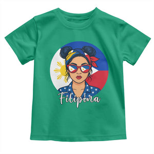 Philippines Girl Filipina Toddler T Shirt Flag Filipino Pride TS12 Irish Green Print Your Wear