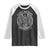 Saint Michael The Archangel Raglan Shirt Defend Us In Battle Christian Faith TS12 Black White Print Your Wear