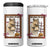Halloween Capybara 4 in 1 Can Cooler Tumbler Funny Too Chill To Boo TS12 One Size: 16 oz White Print Your Wear