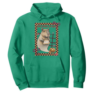 Halloween Capybara Hoodie Funny Too Chill To Boo TS12 Irish Green Print Your Wear