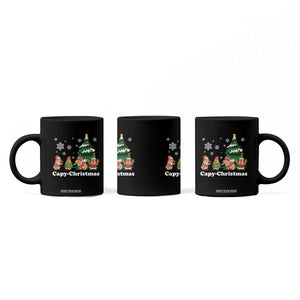 Christmas Capybara Coffee Mug Funny Capy Xmas Gift Idea TS12 Print Your Wear
