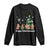 Christmas Capybara Long Sleeve Shirt Funny Capy Xmas Gift Idea TS12 Black Print Your Wear