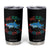 Christmas Shark Tumbler Cup Funny Merry Sharkmas Xmas Gift TS12 Black Print Your Wear