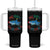 Christmas Shark Tumbler With Handle Funny Merry Sharkmas Xmas Gift TS12 One Size: 40 oz Black Print Your Wear