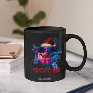 Funny Christmas Santa Shark Xmas Gift Coffee Mug TS12 Print Your Wear