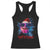 Funny Christmas Santa Shark Xmas Gift Racerback Tank Top TS12 Black Print Your Wear