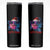 Funny Christmas Santa Shark Xmas Gift Skinny Tumbler TS12 Black Print Your Wear