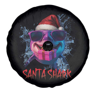 Funny Christmas Santa Shark Xmas Gift Spare Tire Cover TS12 Print Your Wear