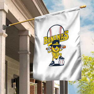 Cool Banana Playing Baseball Garden Flag Funny Fruit Sports Gift TS12 Print Your Wear