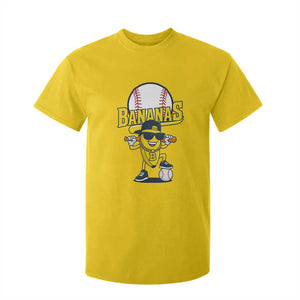Cool Banana Playing Baseball T Shirt For Kid Funny Fruit Sports Gift TS12 Daisy Print Your Wear