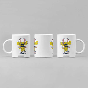 Cool Banana Playing Baseball Coffee Mug Funny Fruit Sports Gift TS12 Print Your Wear