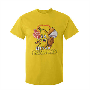 Funny Baseball T Shirt For Kid Lets Go Bananas Fruit Sports Lover Gift TS12 Daisy Print Your Wear