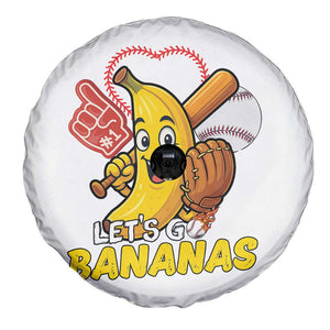 Funny Baseball Spare Tire Cover Lets Go Bananas Fruit Sports Lover Gift TS12 Print Your Wear